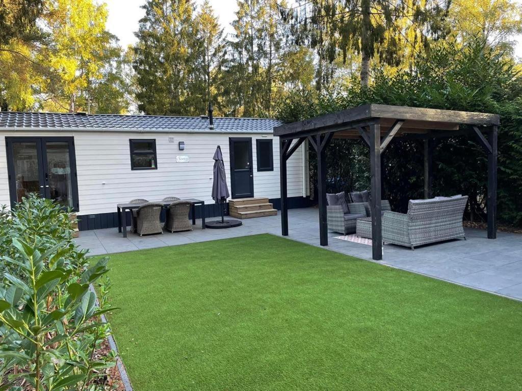 Chalet Toetje Op De Veluwe Хундерло Экстерьер фото