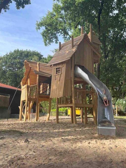 Chalet Toetje Op De Veluwe Хундерло Экстерьер фото